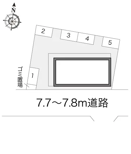 ★手数料０円★足立区神明南　月極駐車場（LP）